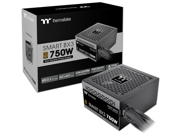 Fuente de Poder Thermaltake Smart BX3 de 750W, ATX, 80 PLUS Bronze.