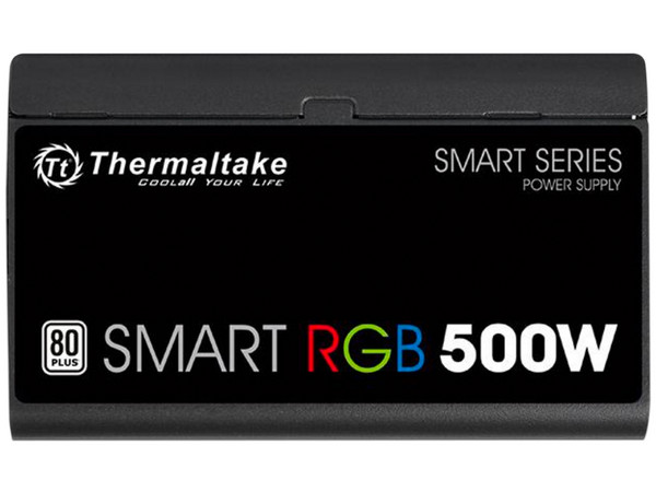 Fuente de Poder Thermaltake Smart RGB 500W, ATX, 80 PLUS Certified.