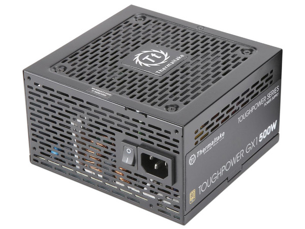 Fuente de Poder THERMALTAKE TP GX1 de 500W ATX, 80 Plus Gold.
