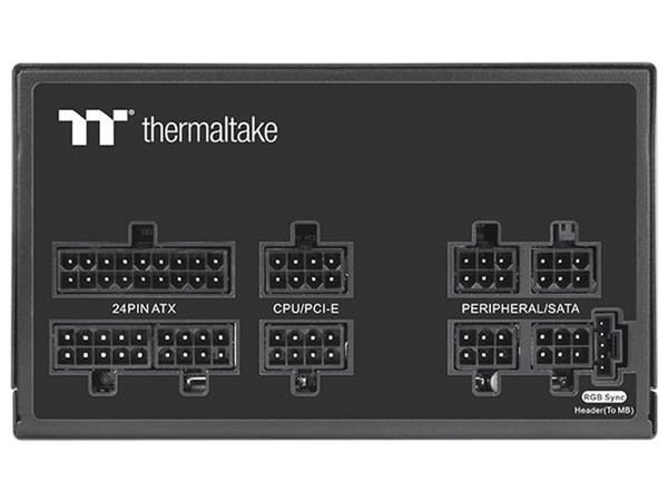Fuente de Poder Modular Thermaltake Toughpower GF1 ARGB de 650W, ATX, 80 PLUS Gold.