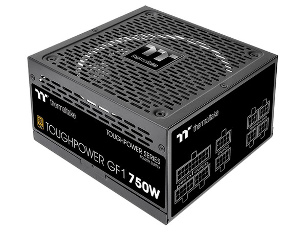 Fuente de Poder Modular Thermaltake Toughpower GF1 de 750W, ATX, 80 PLUS Gold.