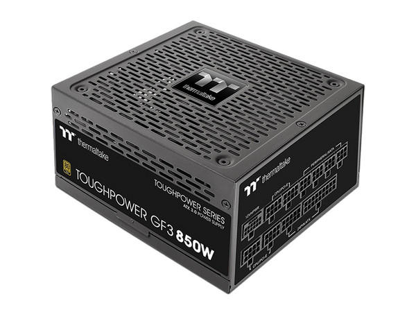 Fuente de Poder Modular Thermaltake Toughpower GF3 de 850W, ATX, 80 PLUS Gold.