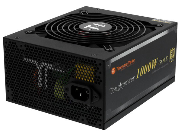 Fuente de Poder Thermaltake Toughpower de 1000W, ATX, 80 Plus Gold.