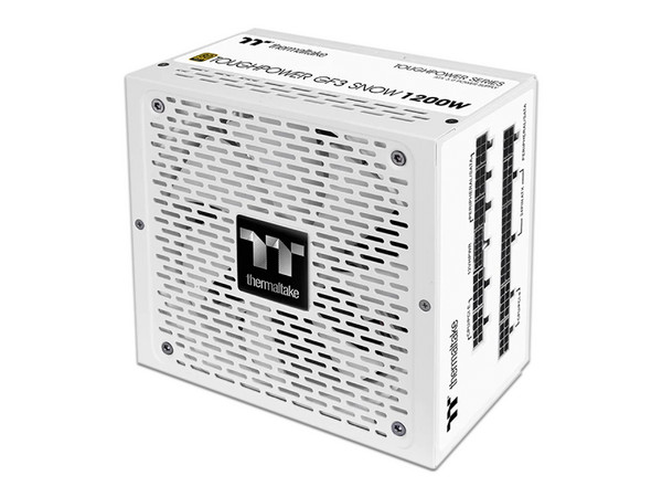 Fuente de Poder Modular Thermaltake Toughpower GF Snow TT Premium Edition de 1200W, ATX, 80 PLUS Gold. Color Blanca