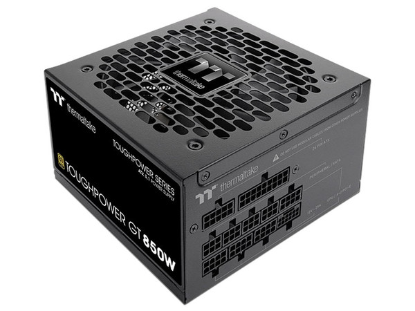 Fuente de Poder Modular Thermaltake Toughpower GT de 850W, ATX 3.1, 80 PLUS Gold, Color Negro.