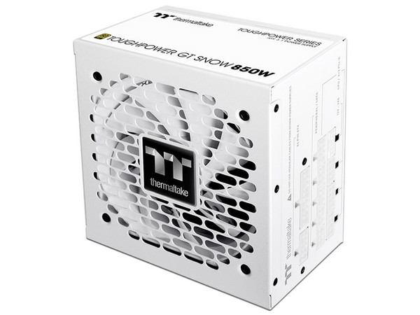 Fuente de Poder Modular Thermaltake Toughpower GT de 850W, ATX 3.1, 80 PLUS Gold, Color Blanco.