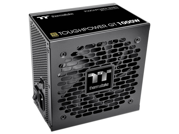 Fuente de Poder Modular Thermaltake Toughpower GT de 1000W, ATX 3.1, 80 PLUS Gold, Color Negro.
