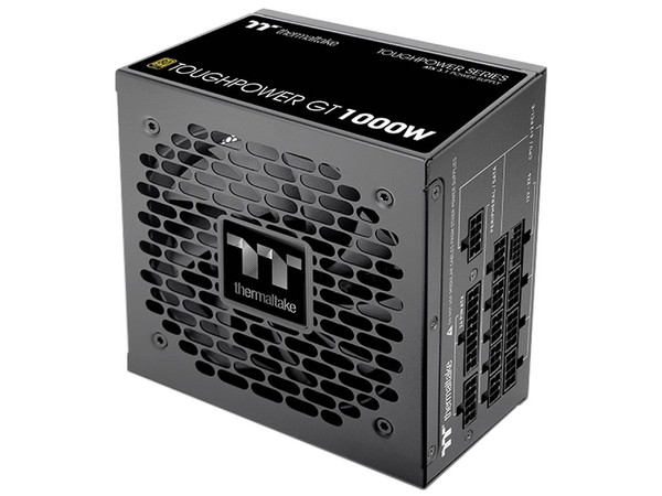 Fuente de Poder Modular Thermaltake Toughpower GT de 1000W, ATX 3.1, 80 PLUS Gold, Color Negro.