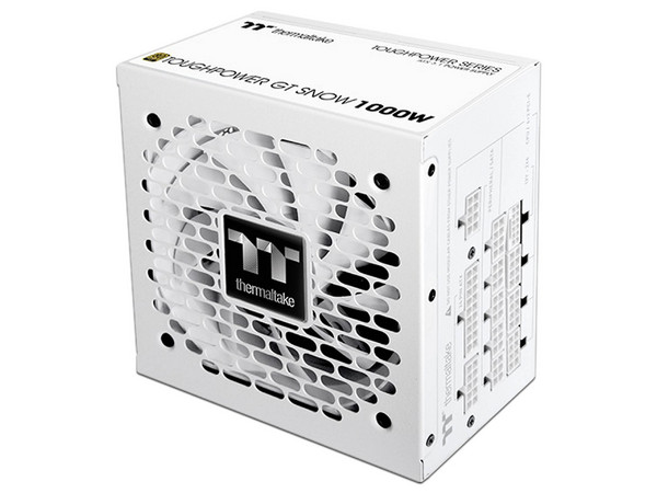 Fuente de Poder Modular Thermaltake Toughpower GT de 1000W, ATX 3.1, 80 PLUS Gold, Color Blanco.