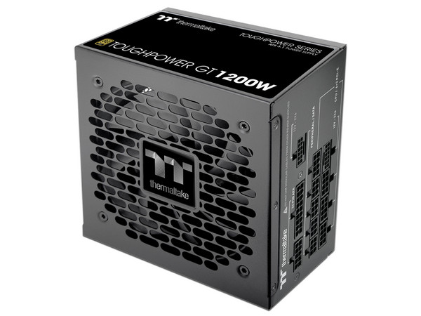 Fuente de Poder Modular Thermaltake Toughpower GT de 1200W, ATX 3.1, 80 PLUS Gold, Color Negro.