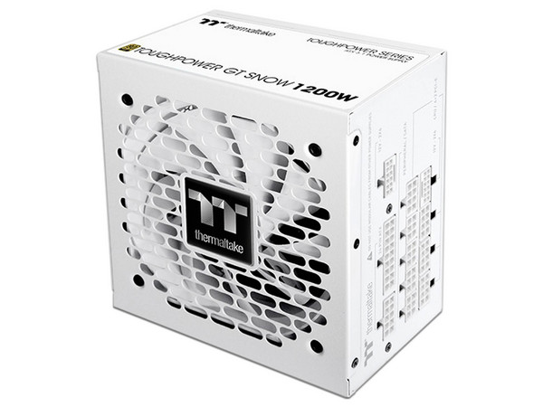 Fuente de Poder Modular Thermaltake Toughpower GT de 1200W, ATX 3.1, 80 PLUS Gold, Color Blanco.