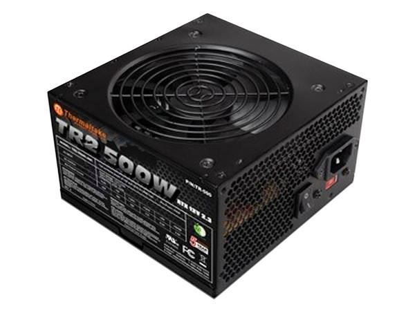 Fuente de Poder Thermaltake TR2 de 500W, ATX. Color Negro