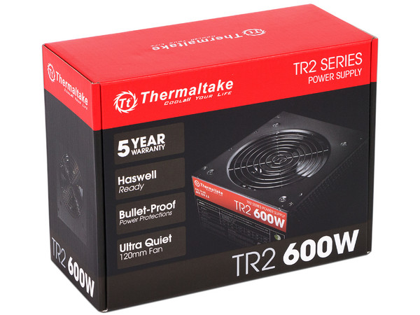 Fuente de Poder Thermaltake TR2 de 600W, ATX