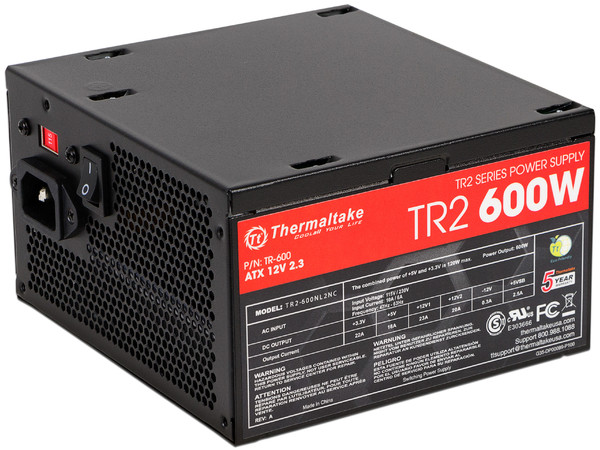 Fuente de Poder Thermaltake TR2 de 600W, ATX