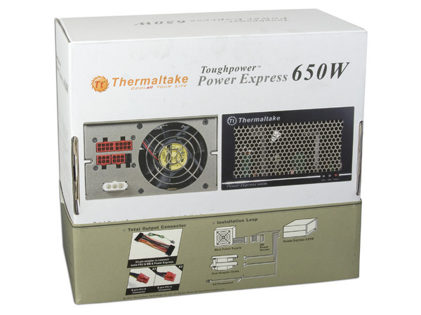 Fuente de Poder Thermaltake Toughpower Power Express 650W (solo para tarjetas de Video)