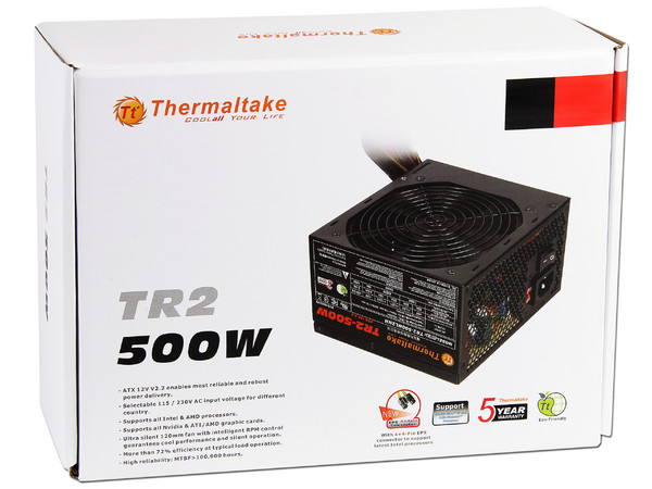 Fuente de Poder Thermaltake TR2 de 500W