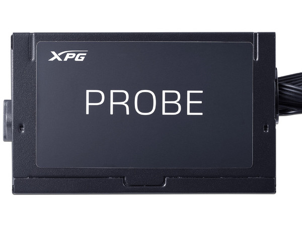Fuente de Poder XPG PROBE de 600W, ATX, SATA, Molex, 80 PLUS Bronze, Color Negro.