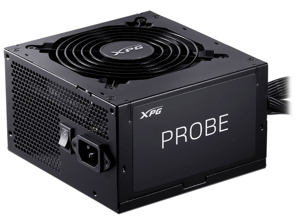 Fuente de Poder XPG PROBE de 600W, ATX, SATA, Molex, 80 PLUS Bronze, Color Negro. (Caja abierta)