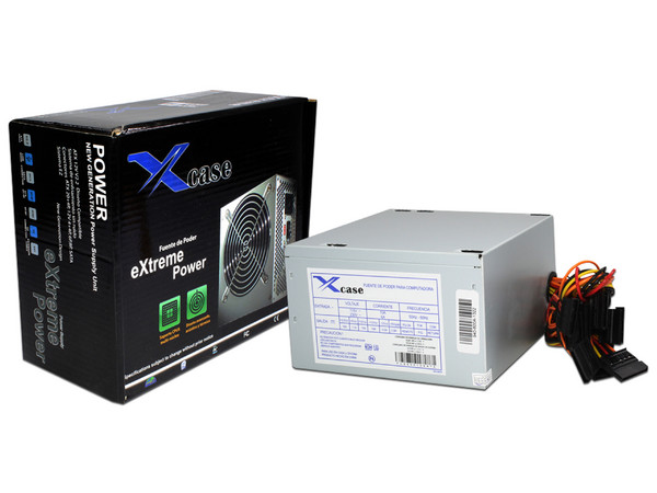 Fuente de Poder Xtreme Power XCase de 800W, ATX.