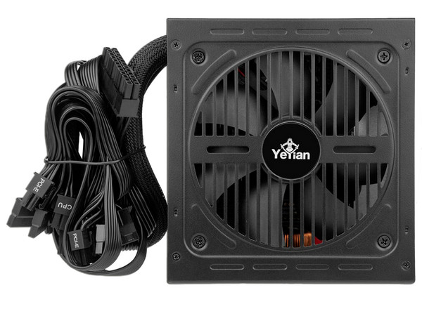 Fuente de Poder Yeyian Reiden de 550W, ATX, 80 Plus Bronze, Color Negro.