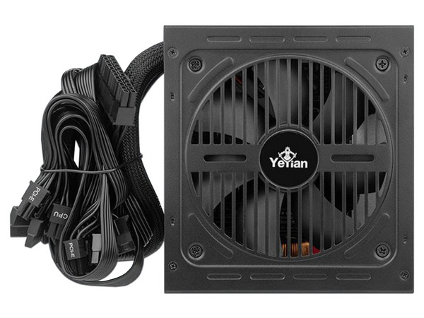 Fuente de Poder Yeyian Raiden de 750W, ATX, 80 Plus Bronze, Color Negro.
