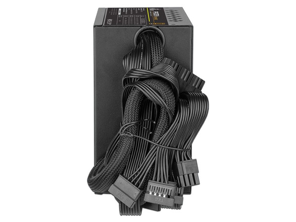 Fuente de Poder Yeyian Raiden de 750W, ATX, 80 Plus Bronze, Color Negro.
