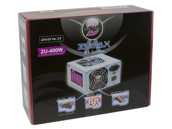 Fuente de Poder ZUMAX X1 Series de 400W