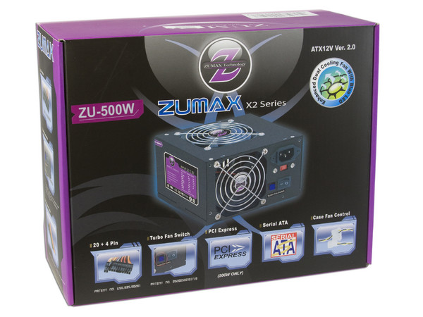 Fuente de Poder ZUMAX X2 Series de 500W