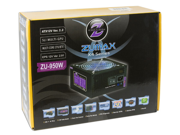 Fuente de Poder ZUMAX X4 Series de 950W