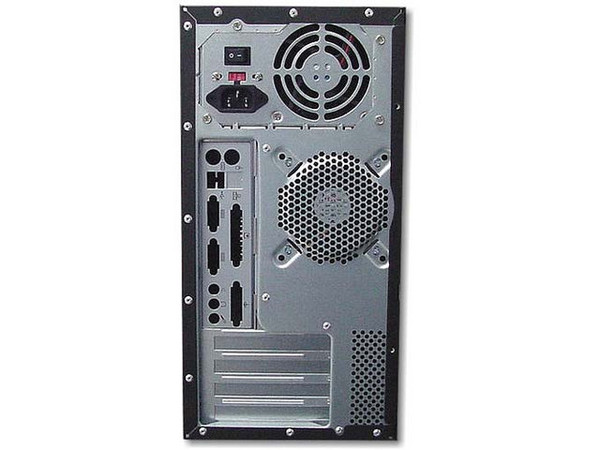 Gabiente AIMC, ATX, color negro con fuente de poder de 250W.