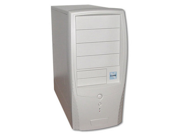 Gabinete AOpen XCase color Cool Gray con fuente de 250W