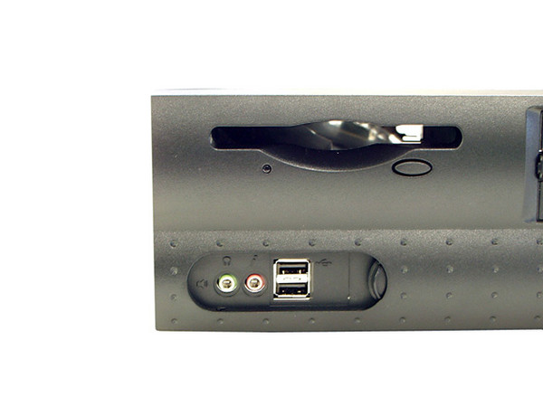 Gabinete AOpen H340D, Micro ATX, con Fuente de 200W, Color Negro.