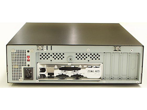 Gabinete AOpen H340D, Micro ATX, con Fuente de 200W, Color Negro.