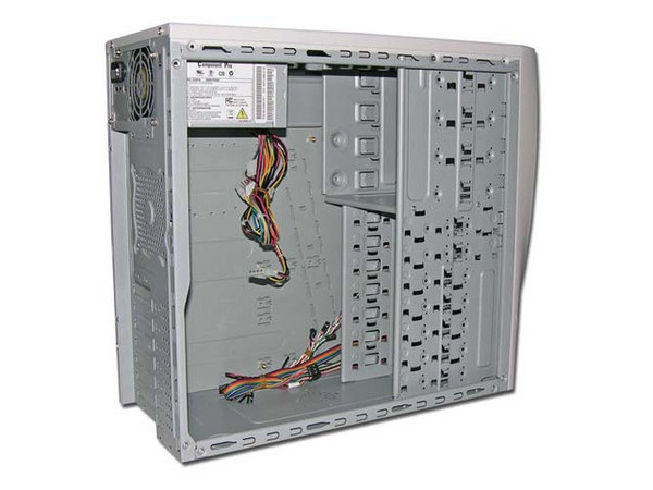 Gabinete AOpen ES50A con fuente de 300W ATX, Color Gris.