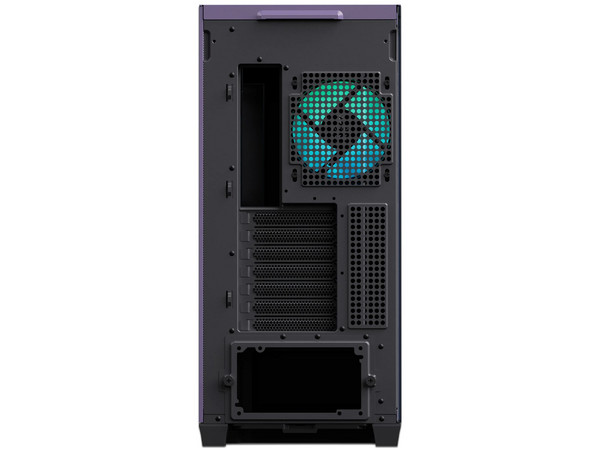 Gabinete APNX C1 CHROMA FLAIR, Mid Tower, ATX, No Incluye Fuente de Poder. Color Azul.