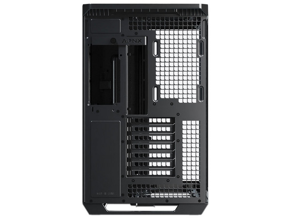 Gabinete APNX V1-BK-V1, Mid Tower, Micro-ATX, No Incluye Fuente de Poder. Color Negro.