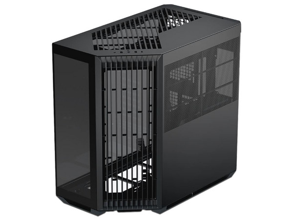Gabinete APNX V1-BK-V1, Mid Tower, Micro-ATX, No Incluye Fuente de Poder. Color Negro.