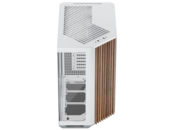 Gabinete APNX V1-W-WT-V1, Mid Tower, Micro-ATX, No Incluye Fuente de Poder. Color Blanco.
