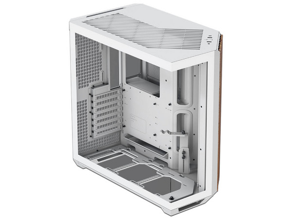 Gabinete APNX V1-W-WT-V1, Mid Tower, Micro-ATX, No Incluye Fuente de Poder. Color Blanco.
