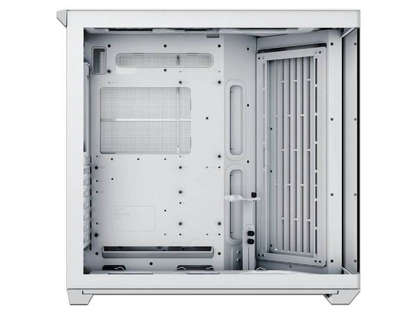 Gabinete APNX V1-W-WT-V1, Mid Tower, Micro-ATX, No Incluye Fuente de Poder. Color Blanco.

