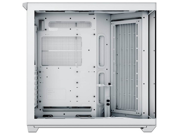Gabinete APNX V1-WT-V1, Mid Tower, Micro-ATX, No Incluye Fuente de Poder. Color Blanco.