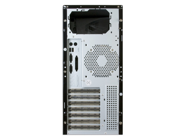 Gabinete Gamer ARION AYAX color Negro/Plateado (no incluye fuente de poder)