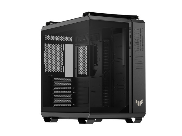 Gabinete ASUS TUF Gaming GT502 Horizon, Mid-Tower, ATX, No Incluye Fuente de Poder. Color Negro.