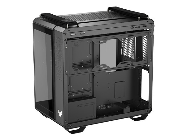 Gabinete ASUS TUF Gaming GT502 Horizon, Mid-Tower, ATX, No Incluye Fuente de Poder. Color Negro.