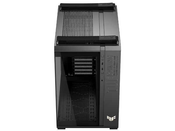 Gabinete ASUS TUF Gaming GT502 Horizon, Mid-Tower, ATX, No Incluye Fuente de Poder. Color Negro.