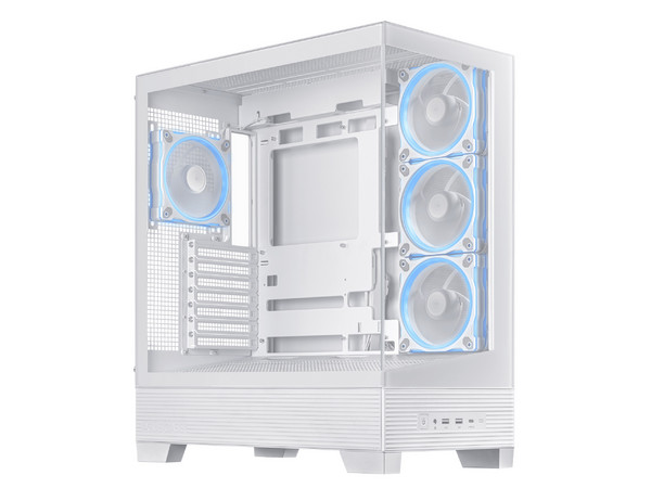 Gabinete ASUS A31, Mid Tower, Micro-ATX, USB 3.0, Sin Fuente de Poder. Color Blanco.