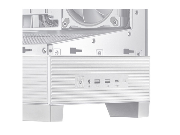 Gabinete ASUS A31, Mid Tower, Micro-ATX, USB 3.0, Sin Fuente de Poder. Color Blanco.