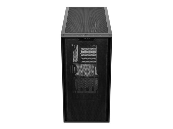 Gabinete ASUS A21 Case, Mid-Tower, Micro-ATX, (No Incluye Fuente de Poder), Color Negro.