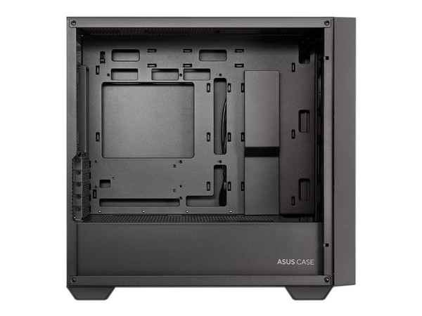Gabinete ASUS A21 Case, Mid-Tower, Micro-ATX, (No Incluye Fuente de Poder), Color Negro.