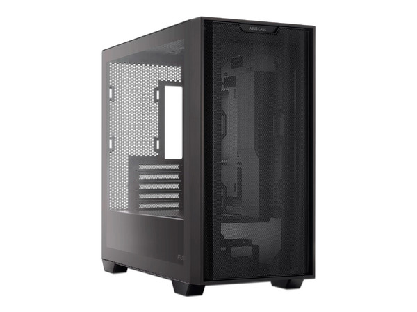 Gabinete ASUS A21 Case, Mid-Tower, Micro-ATX, (No Incluye Fuente de Poder), Color Negro.
